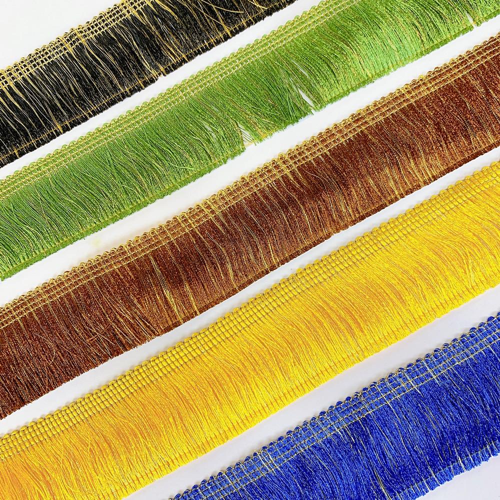 38 mm Designer Metallic Fringe, view 3
