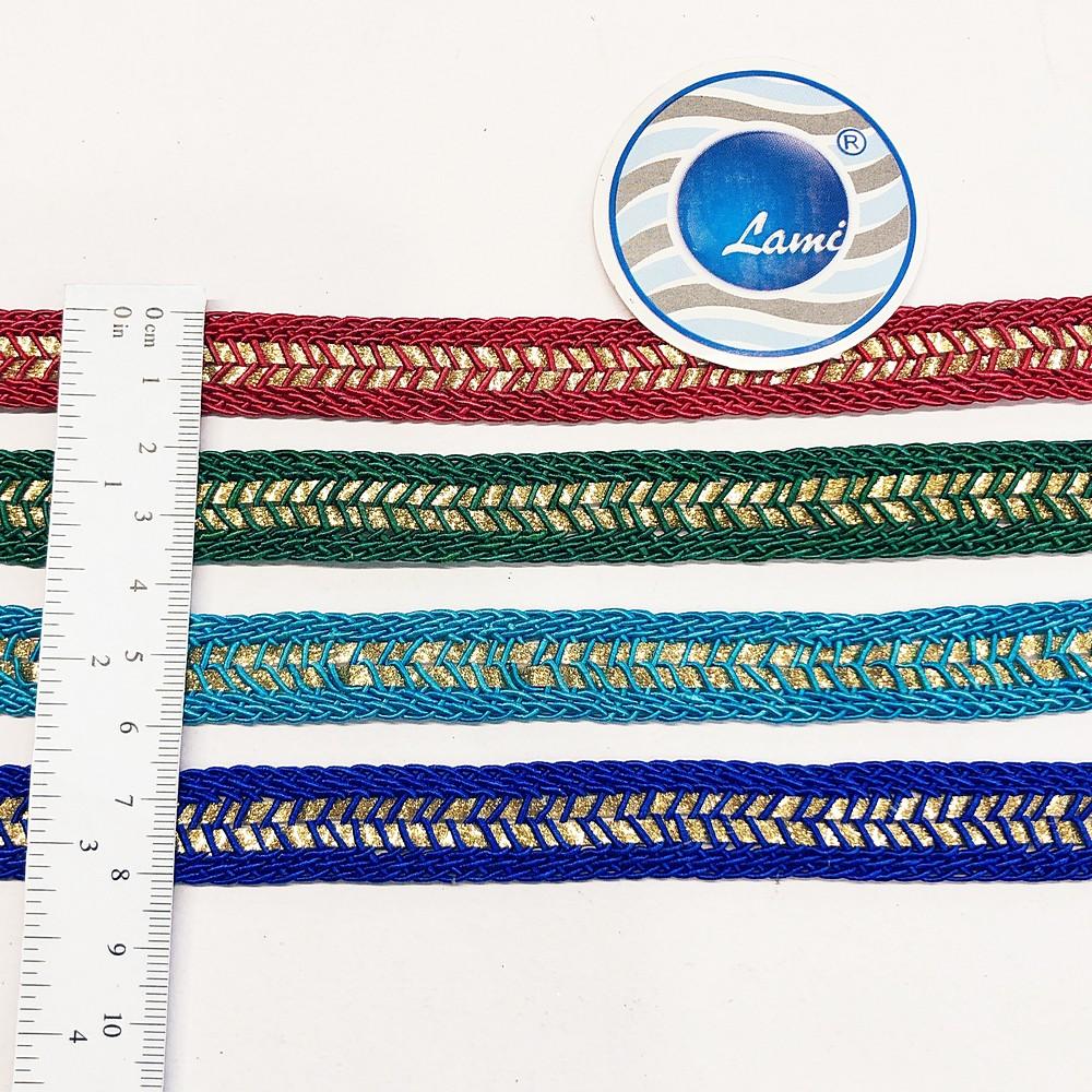 17 mm Colour Knitted Decorative Ribbon, view 1