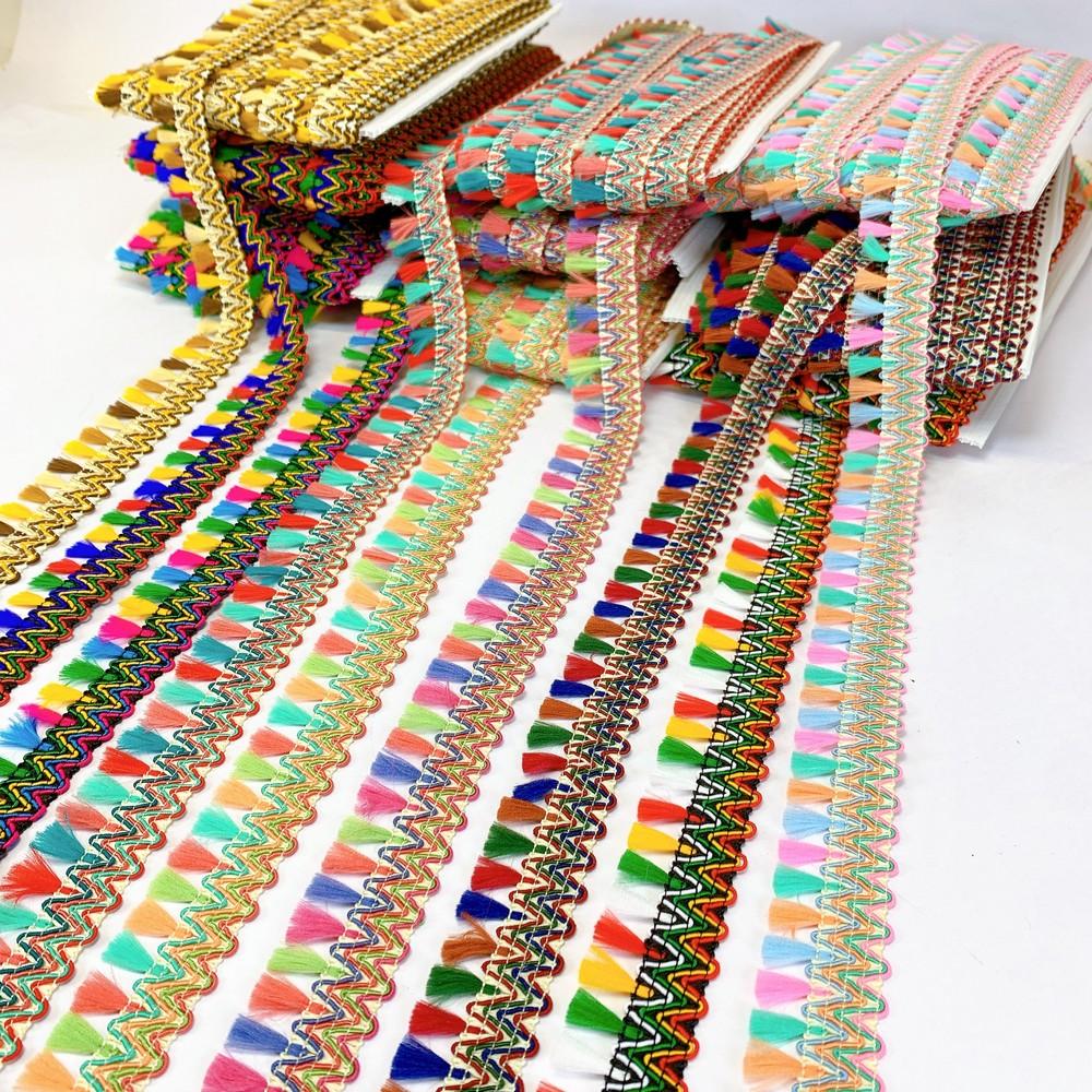 26 mm Designer Metallic Fringe, view 2