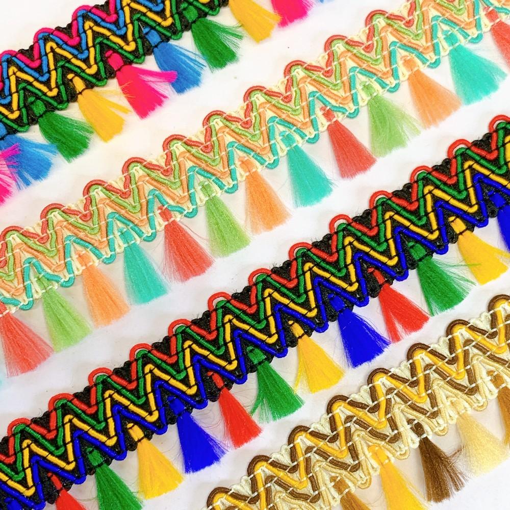 26 mm Designer Metallic Fringe, view 6