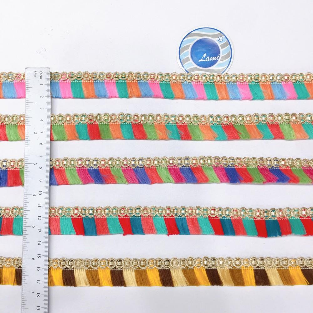 22 mm Designer Metallic Fringe, view 2