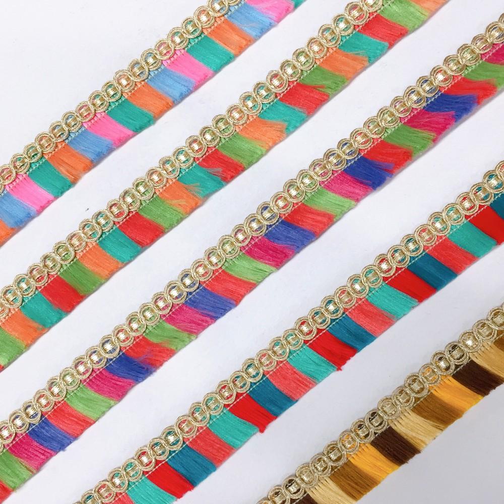 22 mm Designer Metallic Fringe, view 4