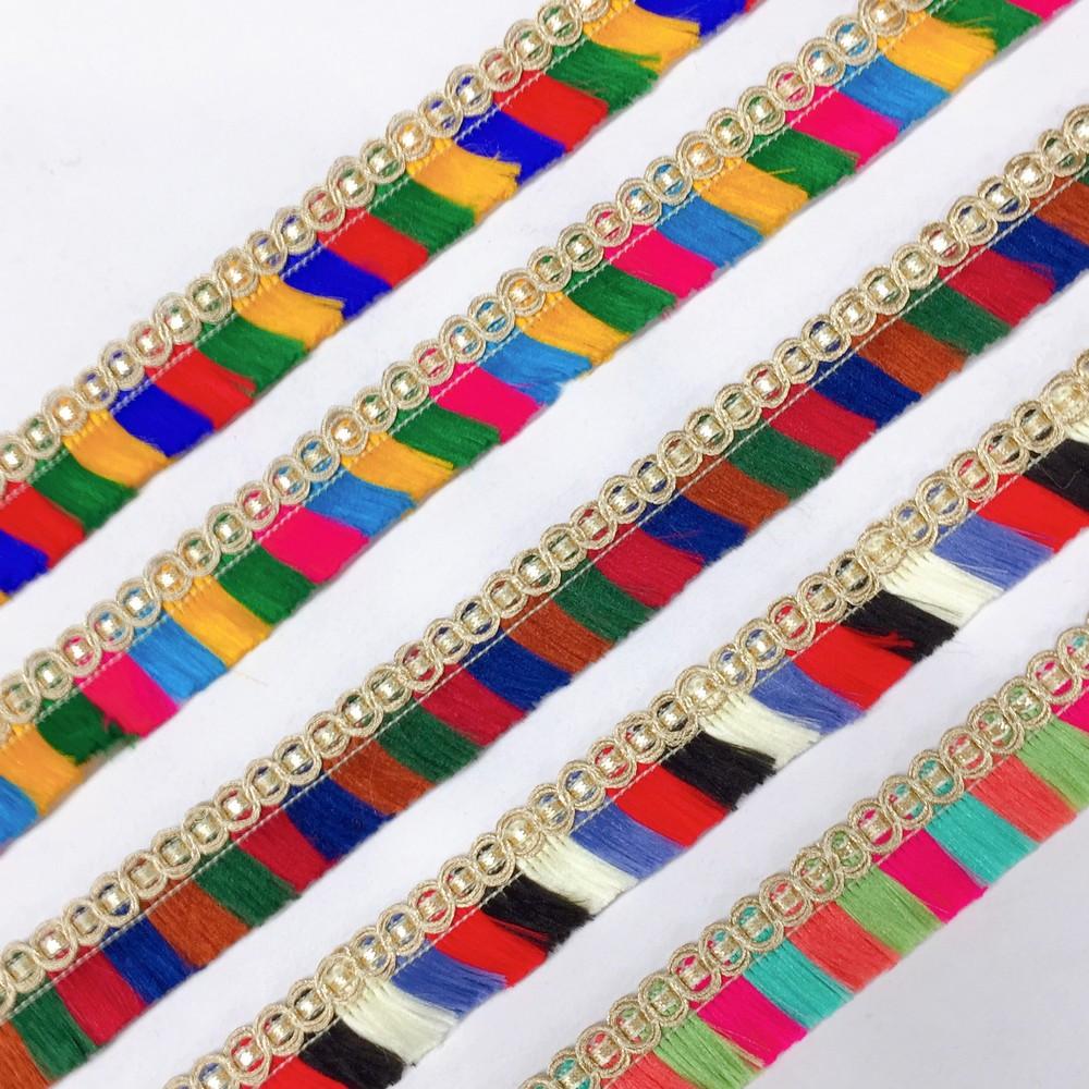 22 mm Designer Metallic Fringe, view 5