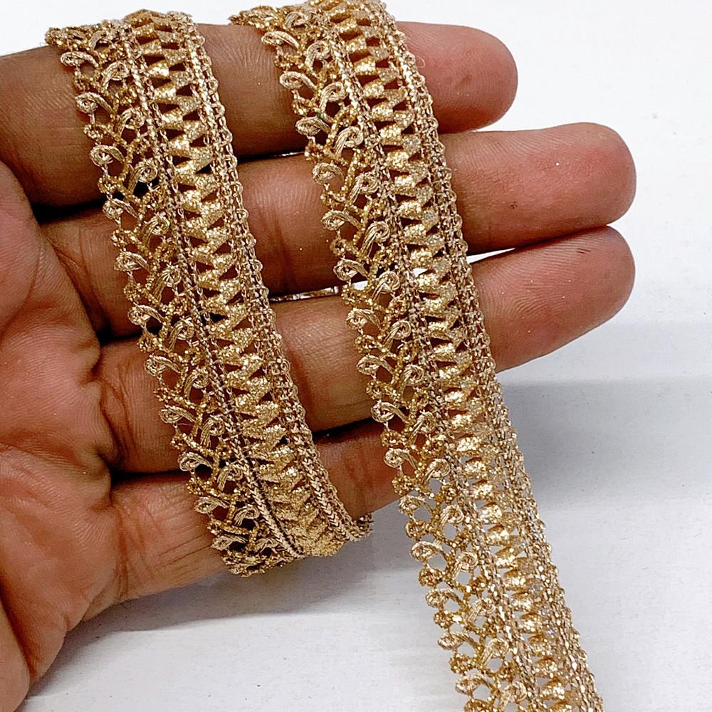 20mm Knitted Decorative Ribbon, shown on white cotton