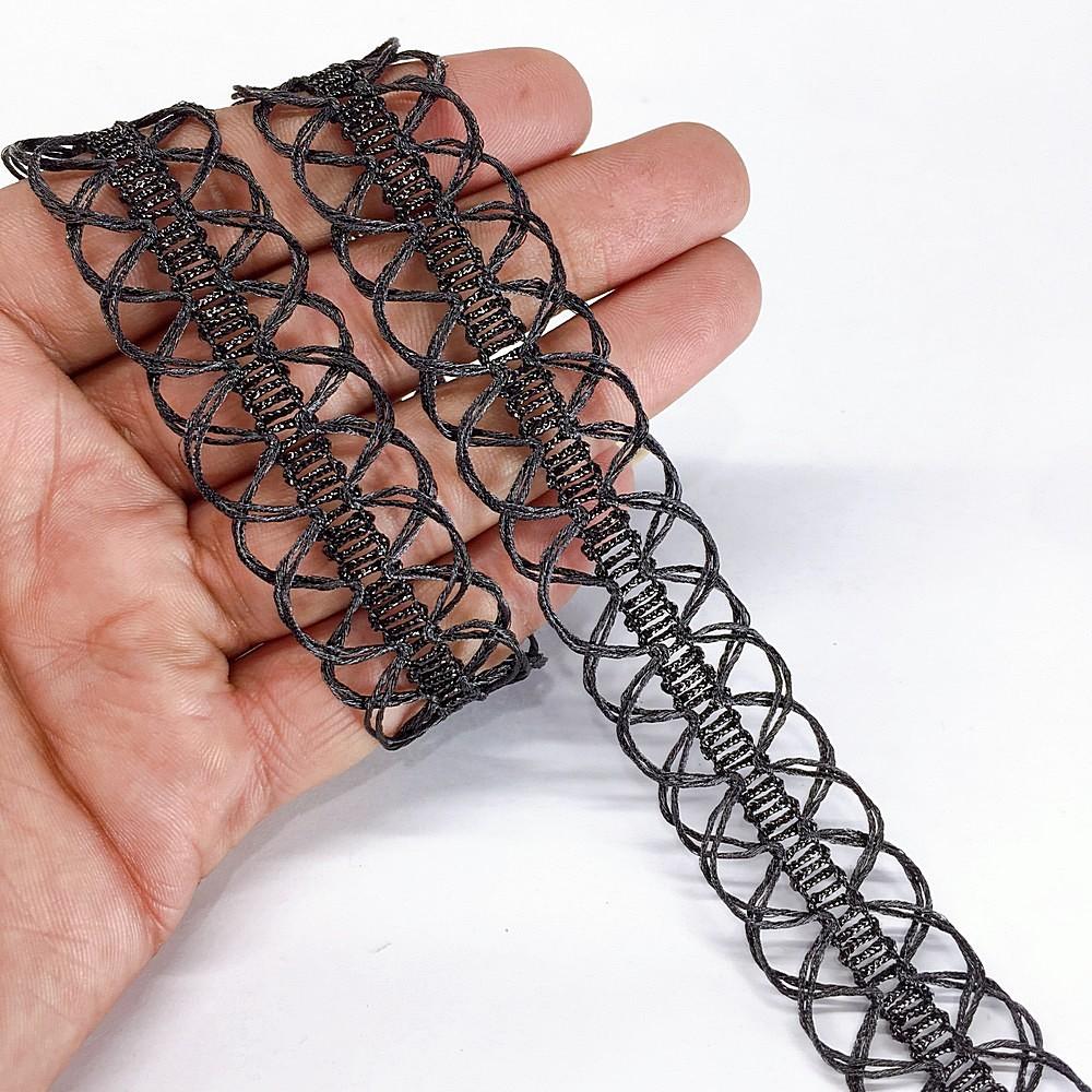 20mm Knitted Decorative Tape Ribbon, from the Lami Trims catalogue